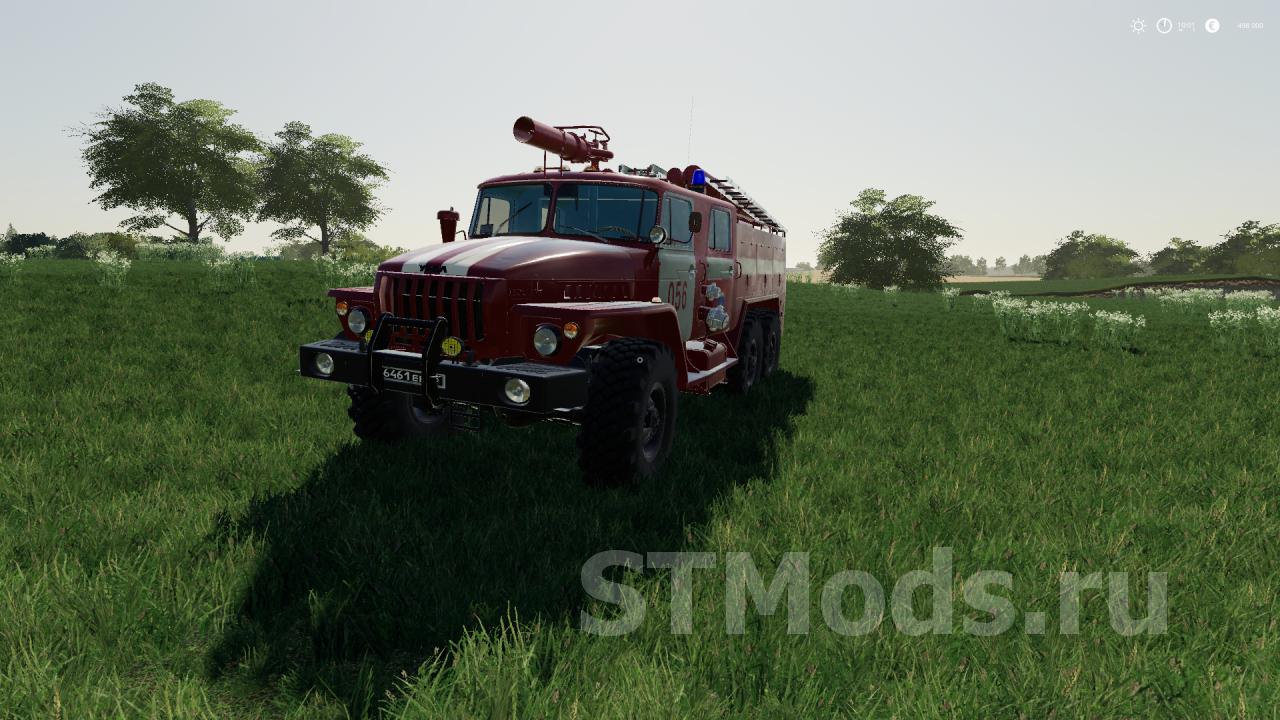 Скачать мод Урал 43202 Пожарный версия 1.1 для Farming Simulator 2019 (v1.6)