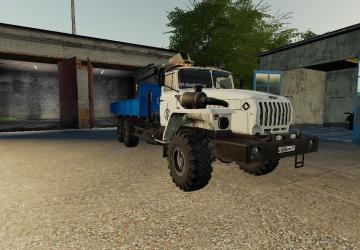 Мод Урал-4320 Манипулятор версия 1.0.0.0 для Farming Simulator 2019 (v1.5.x)