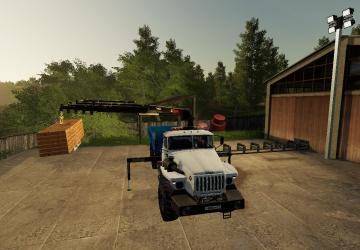 Мод Урал-4320 Манипулятор версия 1.0.0.0 для Farming Simulator 2019 (v1.5.x)