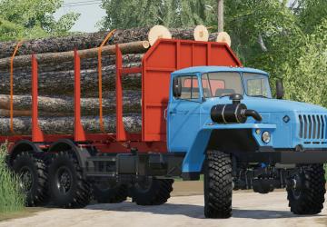 Мод УРАЛ ПАК - дополнение «АвтоПогрузка» версия 1.0 для Farming Simulator 2019 (v1.6.0.0)