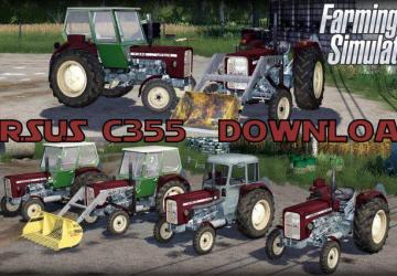 Мод URSUS C355 версия 1.0.0.1 для Farming Simulator 2019 (v1.3.0.1)