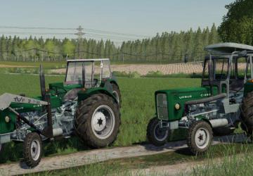 Мод URSUS C355 зелёный версия 1.5 для Farming Simulator 2019 (v1.3.0.1)