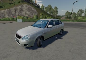 Мод ВАЗ 2172 ПРИОРА версия 1.1 для Farming Simulator 2019 (v1.4.x)