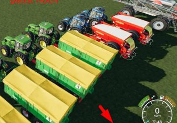 Мод VEHICLE FRUIT HUD BETA ДЛЯ FARMING SIMULATOR 2019 v0.52 для Farming Simulator 2019 (v1.2.0.1)