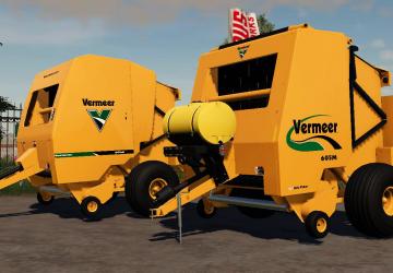 Мод Vermeer 605M/605N версия 1.0 для Farming Simulator 2019 (v1.6.0.0)