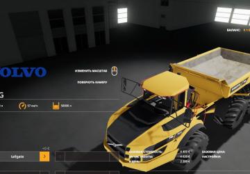 Мод Volvo A40 версия 1.0.0.0 для Farming Simulator 2019 (v1.2.0.1)