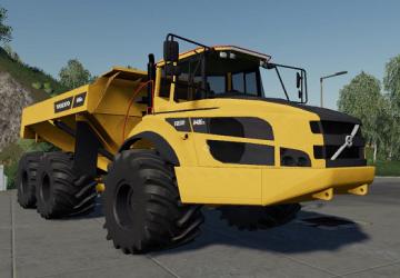 Мод Volvo A40 версия 2.1.2.0 для Farming Simulator 2019 (v1.4х)