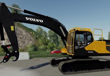 Мод Volvo EC300E версия 1.0 для Farming Simulator 2019 (v1.2.0.1)