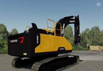 Мод Volvo EC300E версия 1.0 для Farming Simulator 2019 (v1.2.0.1)