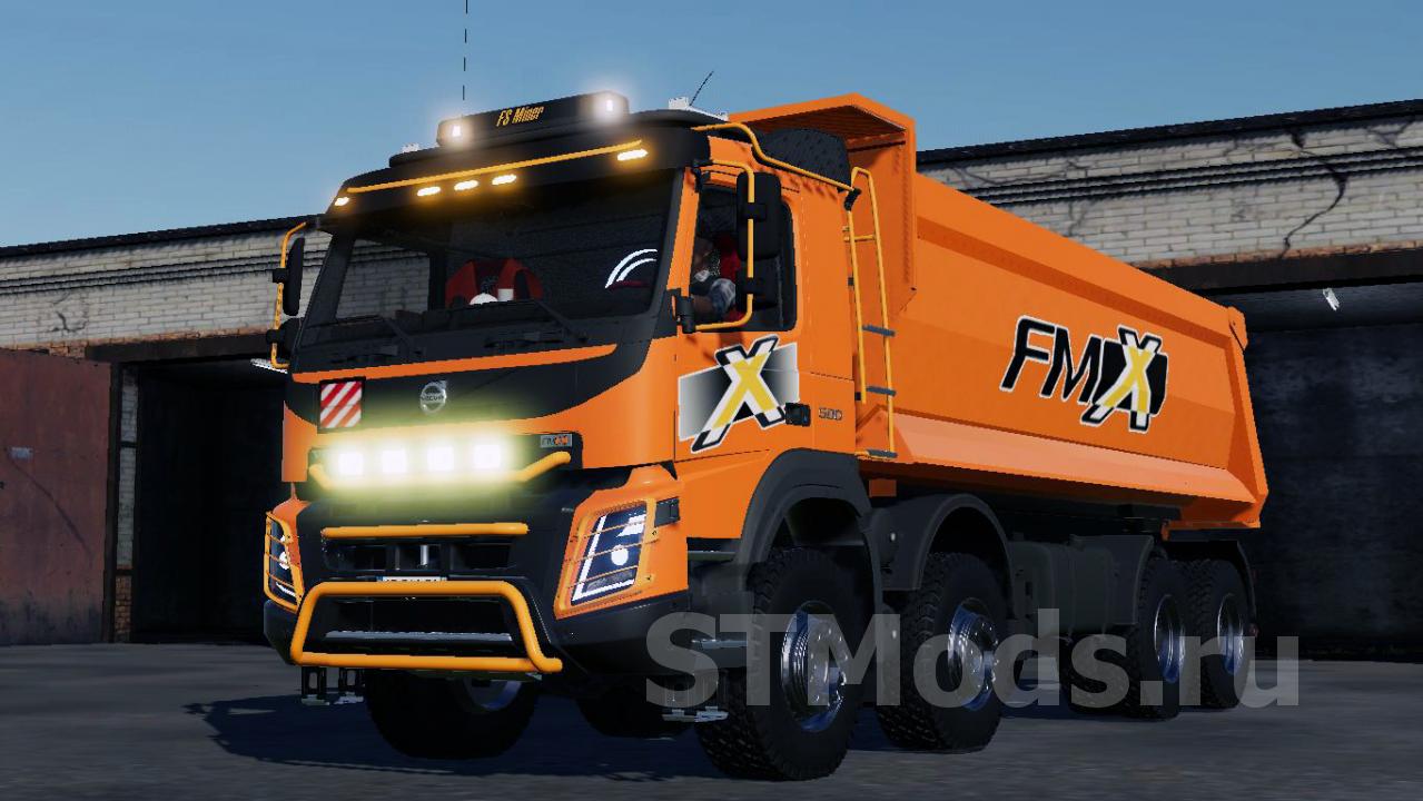 Скачать мод Volvo Fmx 8x4 Hardox Tipper версия 10 для Farming Simulator 2019 V1710 0980