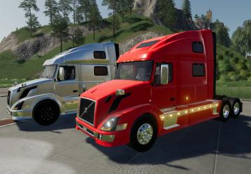 Мод Volvo VNL 780 версия 1.1.0.0 для Farming Simulator 2019 (v1.5.x)