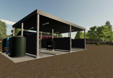 Мод Wash station версия 1.3.0.0 для Farming Simulator 2019 (v1.7.x)