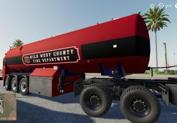 Мод Water Tanker Tender версия 2.0 для Farming Simulator 2019 (v1.7.x)