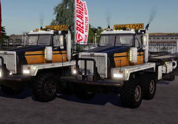 Мод Western Twin-Steer Truck версия 1.0.0.0 для Farming Simulator 2019 (v1.7.1.0)