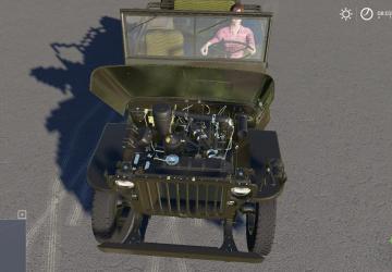 Мод Willys Jeep версия 1.0 для Farming Simulator 2019 (v1.3.x)