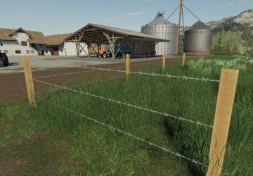 Мод Wood Fenced Pack версия 1.0 для Farming Simulator 2019