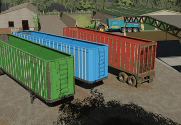 Мод Woodchip Trailer версия 1.0.0.0 для Farming Simulator 2019 (v1.6.x)
