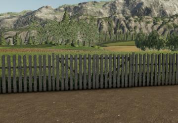 Скачать Мод Wooden Fence Версия 1.1.0.0 Для Farming Simulator 2019