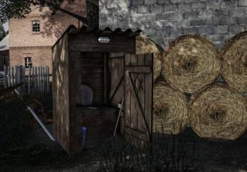 Мод Wooden Toilet версия 2.1.1.0 для Farming Simulator 2019