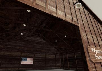 Мод Wyatt Farms American Barn версия 1.0.0.0 для Farming Simulator 2019