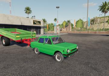 Мод ЗАЗ-968М версия 1.0 для Farming Simulator 2019 (v1.5х)