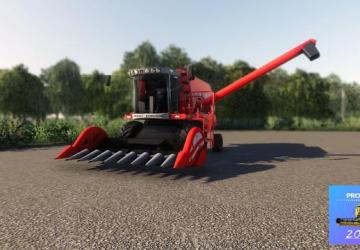 Мод Жатка Massey Ferguson 850 версия 1.1 для Farming Simulator 2019 (v1.6.0.0)