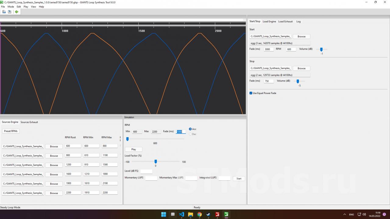 Скачать GIANTS Loop Synthesis Tool версия 9.0.0.0 для Farming Simulator 2022