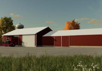 Мод 58x50 Shop With Attached 70x38 Cold Storage v1.0.0.0 для Farming Simulator 2022