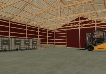 Мод 58x50 Shop With Attached 70x38 Cold Storage v1.0.0.0 для Farming Simulator 2022