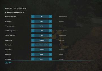 Мод AI Vehicle Extension версия 1.0 для Farming Simulator 2022 (v22)