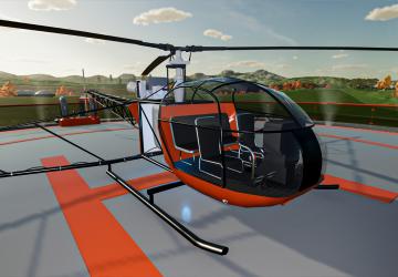 Мод Alouette II SE 313B Sprayer версия 1.0.0.0 для Farming Simulator 2022 (v1.5x)