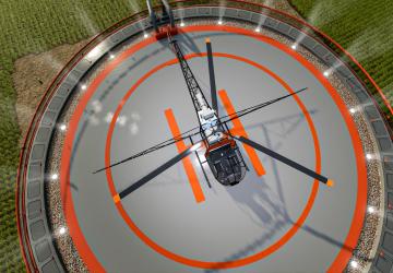 Мод Alouette II SE 313B Sprayer версия 1.0.0.0 для Farming Simulator 2022 (v1.5x)