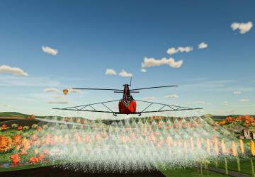 Мод Alouette II SE 313B Sprayer версия 1.0.0.0 для Farming Simulator 2022 (v1.5x)