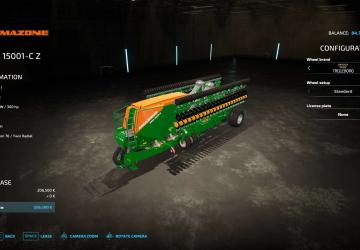Мод Amazone Citian 15001c Z Seeders + Planters v1.0 для Farming Simulator 2022
