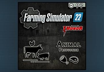 Мод Animal Production версия 1.0.0.4 для Farming Simulator 2022 (v1.8.2.0)