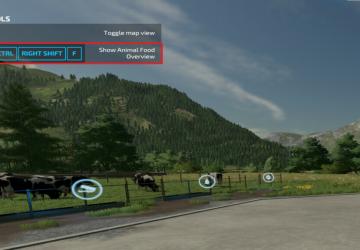 Мод AnimalFoodOverview версия 1.1.3.0 для Farming Simulator 2022
