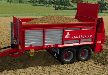 Мод Annaburger HTS 11D.04 Spreaders версия 1.0.2.1 для Farming Simulator 2022
