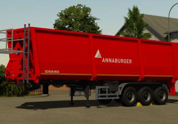 Мод AnnaBurger Schub-Max версия 1.0.0.0 для Farming Simulator 2022