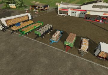 Мод Autoload Stock Trailer Pack версия 1.0.0.0 для Farming Simulator 2022 (v1.2x)