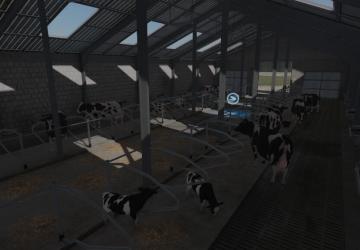 Мод Big Cow Barn версия 1.1.0.0 для Farming Simulator 2022