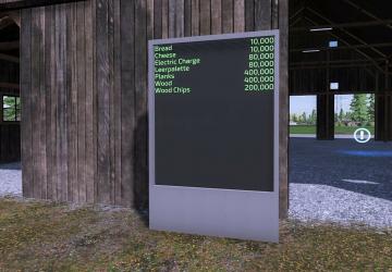 Мод Digital Display версия 1.1.0.0 для Farming Simulator 2022 (v0.31.x)