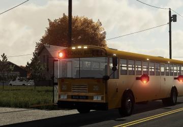 Мод Blue Bird School Bus версия 1.0.0.0 для Farming Simulator 2022 (v1.4x)