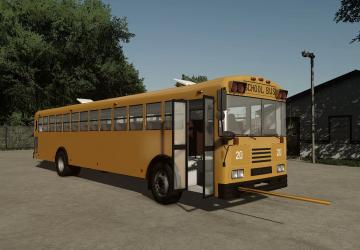 Мод Blue Bird School Bus версия 1.0.0.0 для Farming Simulator 2022 (v1.4x)