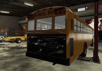 Мод Blue Bird School Bus версия 1.0.0.0 для Farming Simulator 2022 (v1.4x)