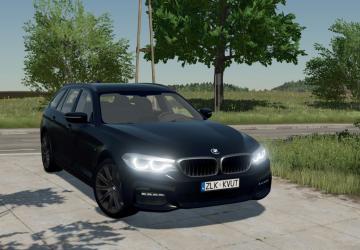 Мод BMW 5 Touring G31 версия 1.0.0.1 для Farming Simulator 2022