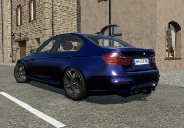 Мод BMW M3 F80 2014 версия 1.0.0.0 для Farming Simulator 2022