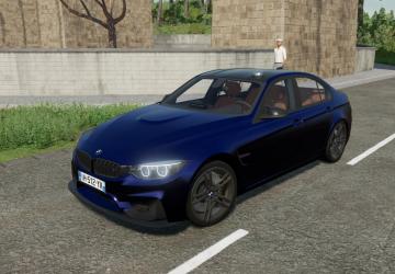 Мод BMW M3 F80 2014 версия 1.0.0.0 для Farming Simulator 2022