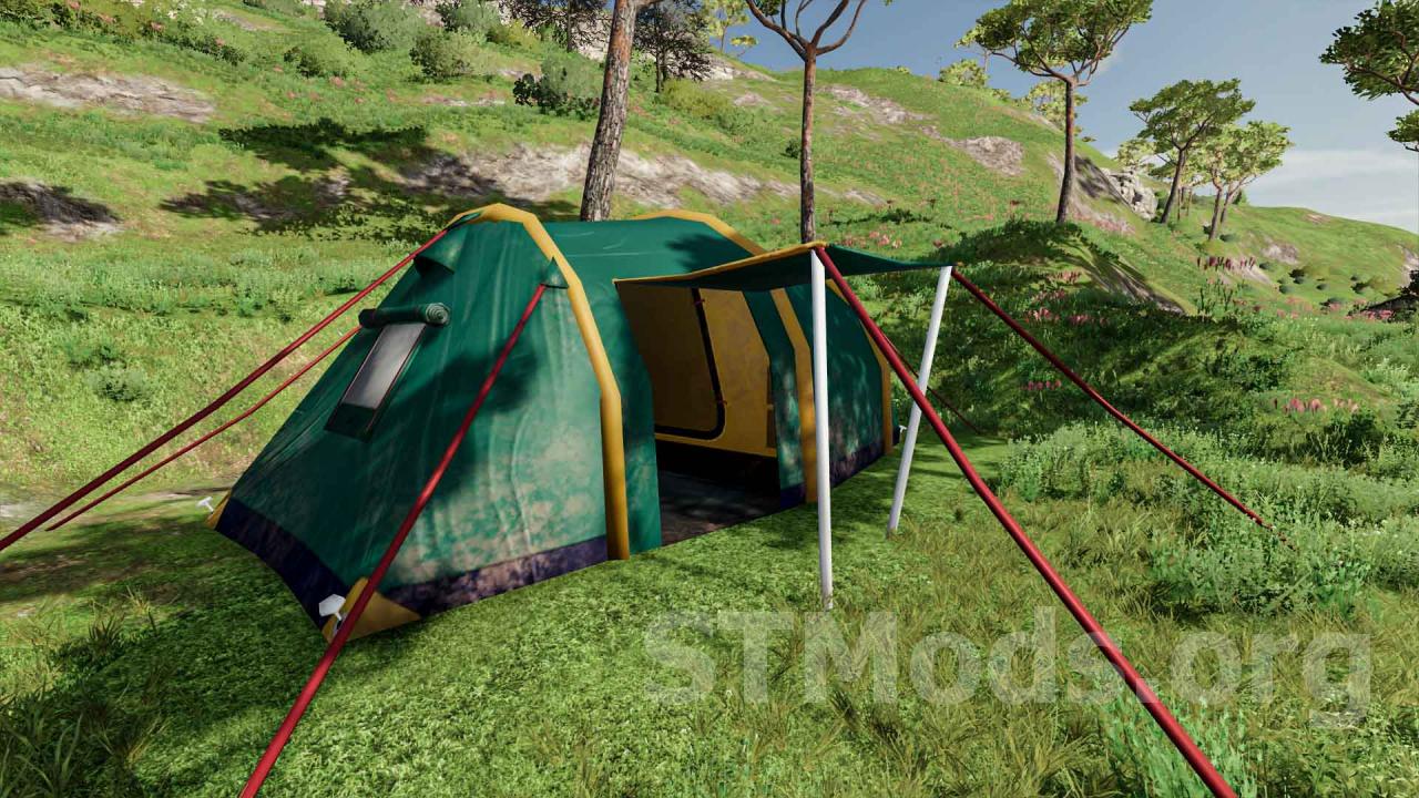 Скачать мод Camping Tent для Farming Simulator 2022 0919