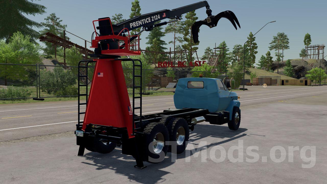 Скачать мод Chevrolet C60 Front Log Loader версия 1000 для Farming Simulator 2022 3841