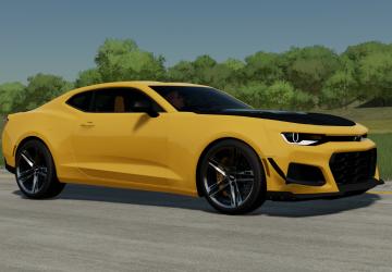 Мод Chevrolet Camaro ZL1 1LE версия 1.0.0.0 для Farming Simulator 2022 (v1.14.x)